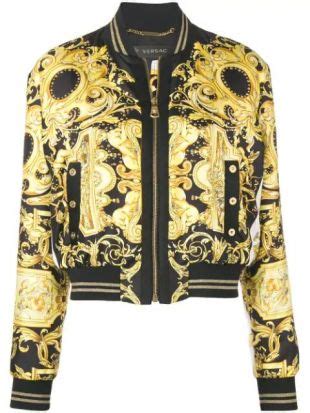 versace hundm bomberjacke|farfetch versace bomber.